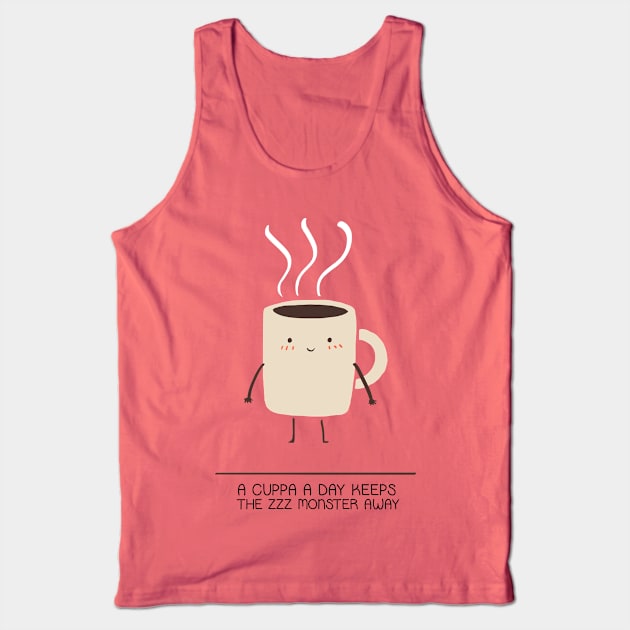 Coffee Addict Tank Top by hkxdesign